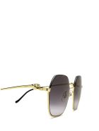 Cartier Eyewear Cartier Ct0267s Gold Sunglasses Cartier Eyewear Cartier Ct0267s Gold Sunglasses - Gold