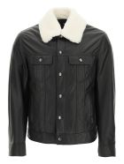 Dolce & Gabbana Lambskin Aviator Jacket Dolce & Gabbana Lambskin Aviator Jacket - NERO (Black)