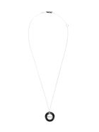 AMBUSH Unisex Necklace Carved Stone Charm AMBUSH Unisex Necklace Carved Stone Charm - BLACK (Black)