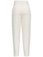 Antonelli Titano White Velvet Trousers Antonelli Titano White Velvet Trousers - White