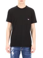Maison Kitsuné Fox Patch T-shirt Maison Kitsuné Fox Patch T-shirt - Black