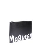 Alexander Mcqueen Logo Pouch Alexander McQueen Logo Pouch - Black