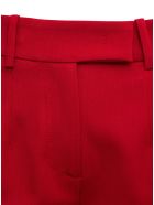 Tela Red Pants In Wool Blend Tela Red Pants In Wool Blend - Red