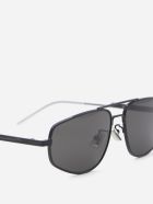 Bottega Veneta Metal Aviator Sunglasses Bottega Veneta Metal Aviator Sunglasses - Black, grey