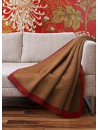 Double Mohair Plaid Midsummer Milano Double Mohair Plaid - Brown-Red
