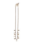 Pearl And Skull Necklace Alexander McQueen Pearl And Skull Necklace - Oro