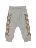Burberry Gray Newborn Joggers Burberry Gray Newborn Joggers - Grigio