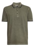 Canali Polo Jersey Canali Polo Jersey - Green