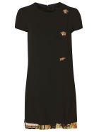 Versace Cady Stretch Fabric Dress Versace Cady Stretch Fabric Dress - Black