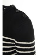 Saint Laurent Striped Sweater Saint Laurent Striped Sweater - Nero bianco