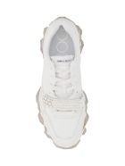Jimmy Choo Diamond X Strap F Sneakers Jimmy Choo Diamond X Strap F Sneakers - WHITE CRYSTAL (White)