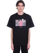 Throwback T-shirt In Black Cotton Throwback T-shirt In Black Cotton - black