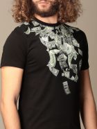 Sprayground T-shirt Sprayground T-shirt With Shark And Money Print Sprayground T-shirt Sprayground T-shirt With Shark And Money Print - Black