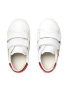 Gucci White Shoe Unisex Gucci White Shoe Unisex - Bianco/verde/rosso