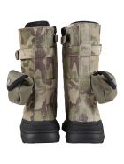 Gallucci Green Boots For Kids With Pocket Gallucci Green Boots For Kids With Pocket - Green