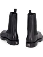 Givenchy Squared Leather Chelsea Boots Givenchy Squared Leather Chelsea Boots - black