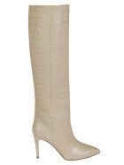 Paris Texas Embossed Croco Stiletto Boots Paris Texas Embossed Croco Stiletto Boots - Mandarin