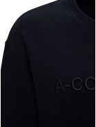 A-COLD-WALL Black Jersey Sweatshirt With Logo A-COLD-WALL Black Jersey Sweatshirt With Logo - Black