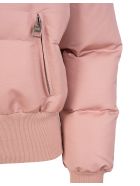 Woman Pink Mcqueen Graffiti Down Jacket Alexander McQueen Woman Pink Mcqueen Graffiti Down Jacket - Rosa