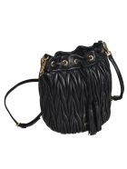 Miu Miu Matelassé Bucket Bag Miu Miu Matelassé Bucket Bag - Black