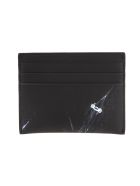 Givenchy Woman Trompe L'oeil Card Holder In Black Leather Givenchy Woman Trompe L'oeil Card Holder In Black Leather - Nero