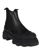 Ganni Black Leather Boots Ganni Black Leather Boots - Nero