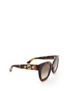 Gucci Gucci Gg0208s Havana Sunglasses Gucci Gucci Gg0208s Havana Sunglasses - Havana