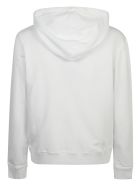 Logo Hoodie Saint Laurent Logo Hoodie - White