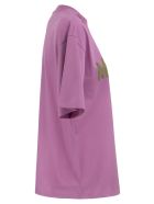 Marni Cotton Jersey T-shirt With Marni Print Marni Cotton Jersey T-shirt With Marni Print - Pink