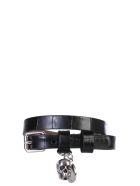 Alexander McQueen Double Turn Bracelet Alexander McQueen Double Turn Bracelet - NERO
