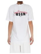 MSGM Logo T-shirt MSGM Logo T-shirt - WHITE