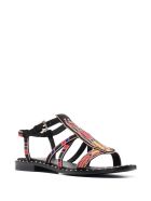 Woman Black Peaceful Sandal Ash Woman Black Peaceful Sandal - Multi/black