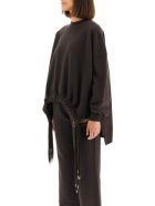 Oversized Sweatshirt With Multi Drawstring AMBUSH Oversized Sweatshirt With Multi Drawstring - CHOCOLATE