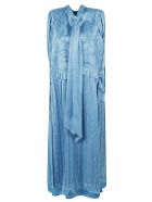 Balenciaga Sleeveless Patched Dress Balenciaga Sleeveless Patched Dress - Celeste