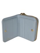 Miu Miu Matelassé Zip-around Coin Purse Miu Miu Matelassé Zip-around Coin Purse - Cielo