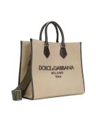 Dolce & Gabbana Shopping Canva Nappa Totebag Dolce & Gabbana Shopping Canva Nappa Totebag - Tortora Fango
