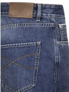 Brunello Cucinelli Five-pocket Leisure Fit Denim Trousers Brunello Cucinelli Five-pocket Leisure Fit Denim Trousers - Denim Blue