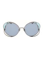 Chloé CH0024S Sunglasses Chloé CH0024S Sunglasses - Silver Silver Blue