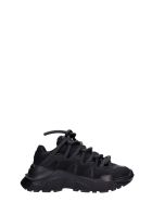 Gienchi Ozzy Sneakers In Black Rubber/plasic Gienchi Ozzy Sneakers In Black Rubber/plasic - black