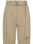 Trousers MSGM Trousers - Beige