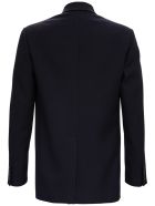 Valentino Single-breasted Blue Wool Jacket Valentino Single-breasted Blue Wool Jacket - Blu