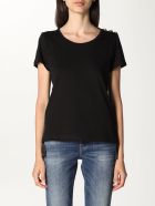 Paciotti 4us T-shirt Paciotti 4us T-shirt With Buttons Paciotti 4US T-shirt Paciotti 4us T-shirt With Buttons - Black