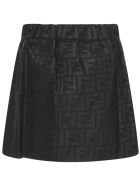 Fendi Kids Mini Skirt Fendi Kids Mini Skirt - Black