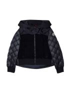 Moncler Black Down Jacket Moncler Black Down Jacket - Blu