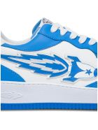 Enterprise Japan Bicolor Leather Sneakers Enterprise Japan Bicolor Leather Sneakers - Blu
