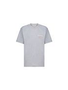 Balenciaga T-shirt Balenciaga T-shirt - Heather grey/white/red