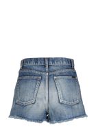 Saint Laurent High Waist Denim Shorts Saint Laurent High Waist Denim Shorts