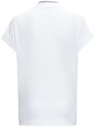 Brunello Cucinelli Monile V-neck Cotton T-shirt Brunello Cucinelli Monile V-neck Cotton T-shirt - White