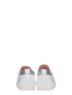 D.A.T.E. Hill Low Sneakers In White Leather D.A.T.E. Hill Low Sneakers In White Leather - white