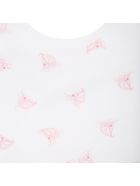 Ralph Lauren White Bib For Babygirl Ralph Lauren White Bib For Babygirl - White